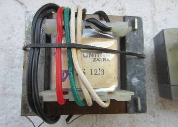 transformator TS 12/3 unitra ZATRA trafo sieciowe zasilajace