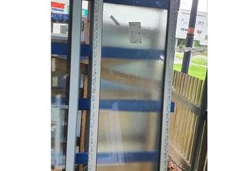 Okno PCV FIX 68x208- szkło CREPI, nowe - idealne do łazienki. Od ręki!