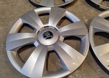 Kołpaki Skoda 15 oryginał - komplet super stan