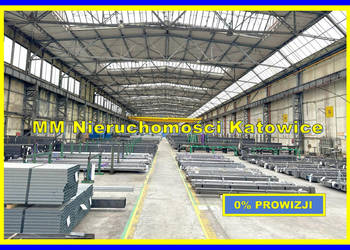 Hala produkcyjna do wynajęcia Sosnowiec suwnice 10 t - 0% PROWIZJI!