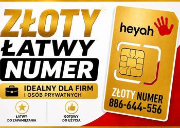 Złoty Łatwy Numer 886-644-556