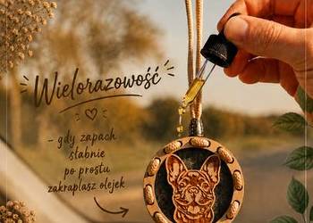 Naturalny Zapach do Auta – Eko Zawieszka z Drewna