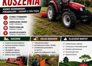 Koszenie  kosiarka bijakaowa