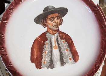 Patera porcelana Góral Bogucice unikat n.Cmielów