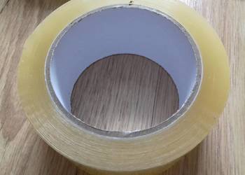 Taśma pakowa przylepna przezroczysta 48mmx90m klej akryl, BOPP, A004A6FTQ2,