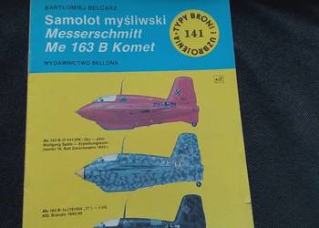 Samolot myśliwski Messerschmitt Me 163 B Komet typy broni i uzbrojenia 141