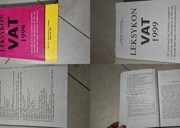 Leksykon VAT 1999, 1. wydanie, unikat na rynku kolekcjonerskim