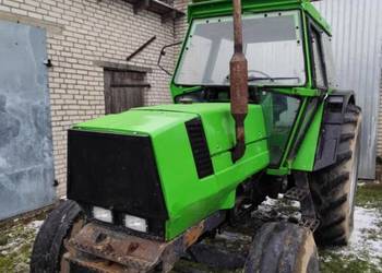 Ciągnik rolniczy Deutz fahr dx 90 zamiana Anna Bolko rozrzutnik obornika Ciągnik rolniczy Deutz fahr dx 90 zamiana Anna Bolko rozrzutnik obornika