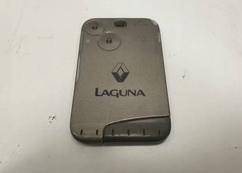 KARTA RENAULT LAGUNA KARTA KLUCZYK