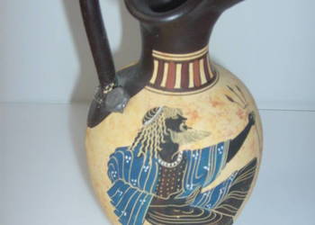 Amforka kopia sygnowana  PERIOD 500 pne. HAND MADE GREECE