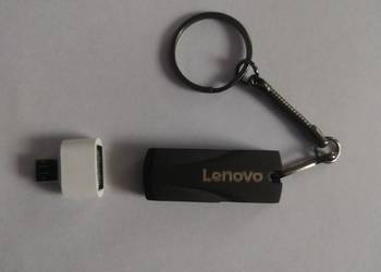 NOWY LENOVO 2TB  metal,USB 3.0+adapter USB-C tel. OTG.