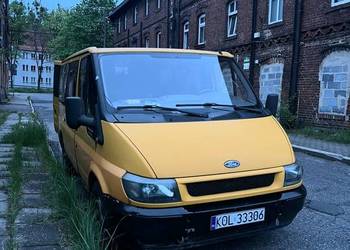 Ford Transit 2.0 Td, 2006r, okazja , tanio,  rej.9osobowy z tylu bez foteli