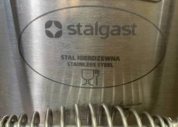 Termos stalowy do transportu żywności 10 L z kranikiem Stalgast