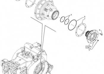 New Holland T6070 Wspornik 47136375