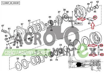 2.1532.016.0, 215320160 PIERŚCIEŃ USZCZELNIAJĄCY SDF
