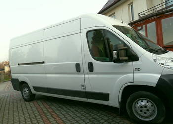 Fiat Ducato blaszak uszkodzony silnik