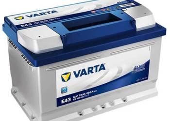 Akumulator 72Ah 680A VARTA Blue Dynamic E43 Akumulator 72Ah 680A VARTA Blue Dynamic E43