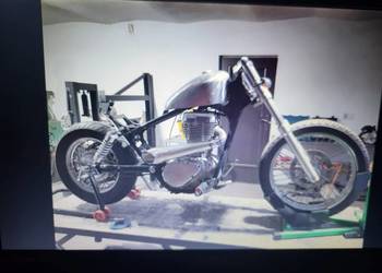 Zbiornika paliwa bobber Custom Suzuki Savage