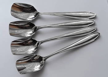 Szufelka / łyżeczka do cukru, wz. BAKELIT, Gerlach, sztućce PRL