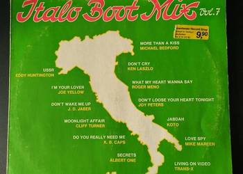 Italo Boot Mix Vol. 7 Vinyl 12" ZYX 1986