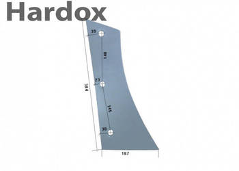 Pierś HARDOX 073241/P części do pługa KVERNELAND