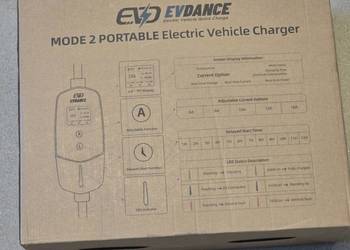Ładowarka do pojazdów elektrycznych EVDANCE MODE 2