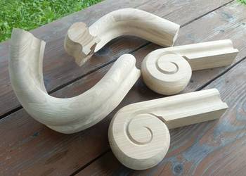 Balustrady Drewniane | Poręcz Schodowa | Skręty, Łuki i Zakręty Poręczy |