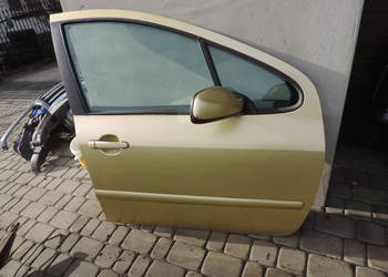 PEUGEOT 307 HB 5D DRZWI PRAWY PRZÓD KOLOR KAW