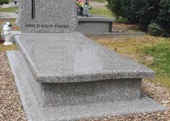 Tani nagrobek granitowy 4499zł na gotowo STRZEGOM nr.747