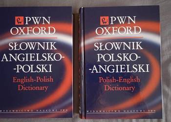 Słownik ang - pol i pol - ang PWN dwa tomy