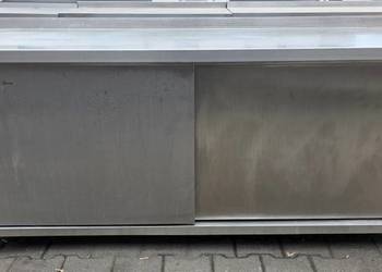 Stół Gastro z Szafką Drzwi Suwane 200/60/85 cm M.1312 N