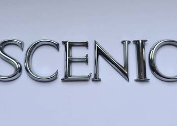 Napis emblemat Renault Scenic 2 II 03-09r