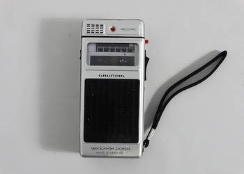 Uszkodzony Dyktafon Grundig Stenorette 2050 Na Części lub do Naprawy Kaseta