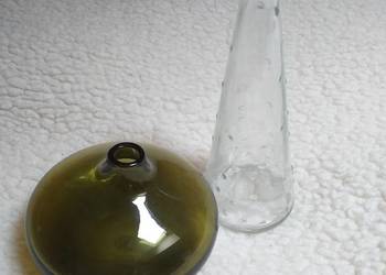 Wazonik szklany Ikea zielony