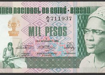GWINEA BISSAU 1000 PESOS 1978 - STAN BANKOWY UNC