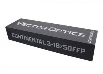 Luneta Vector Optics Continental x6 3-18x50 Tactical FFP VCT