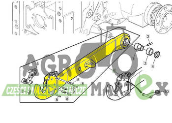 AL208376, RE197668 CIĘGNO DOLNE 5R LH JD