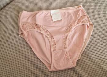 figi damskie Bixtra rozm XL/XXL różowe/ beżowe