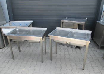 Zlew Gastronomiczny 2 Komorowy 100/60/85
