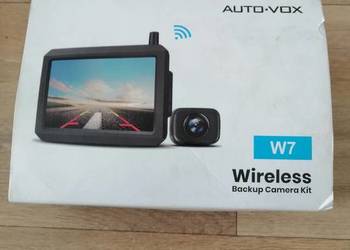 AUTO-VOX W7 Bezprzewodowa Kamera Cofania 5 cali LCD IP68 Nocna