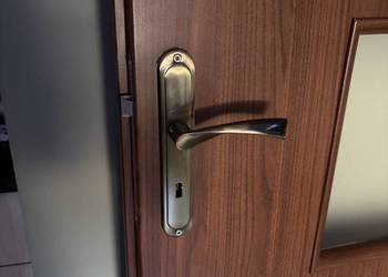 Drzwi z ościeżnicą i Klamka