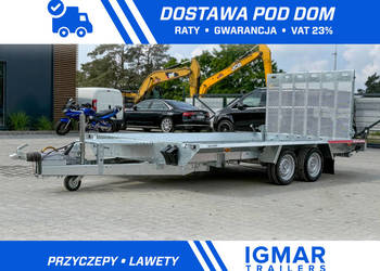 Przyczepa pod minikoparke TEMARED BUILDER 4018/2 DMC 3,5T