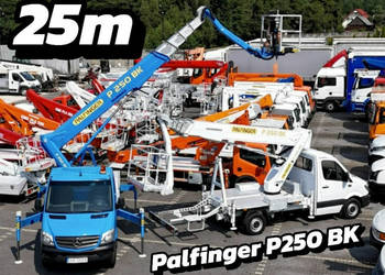 Mercedes Sprinter Podnośnik Koszowy 25m Palfinger P 250 BK Zwyżka Ruthmann…