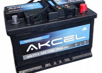 Akumulator 77AH 780A P+ AKCEL Varta