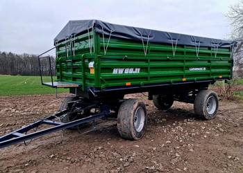 Przyczepa HL8011 wywrot trzy stronny