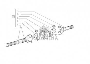 New Holland T6010 T6090 T6070 Jarzmo 87361041