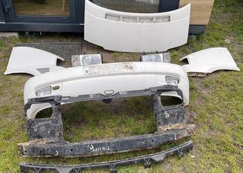 VW T4 przód. Maska błotnik zderzak lampy wzmocnienie 1996-2003