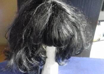 Peruka czarna Peruka czarna