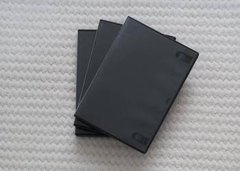 Pudełka DVD czarne (25 sztuk)