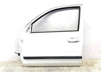 DRZWI LEWY PRZÓD NISSAN MICRA K12 Hatchback 02-10 WHITE